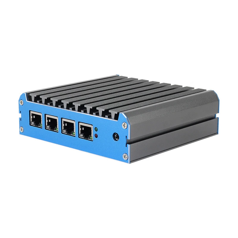 4 LAN Linux ミニ PC